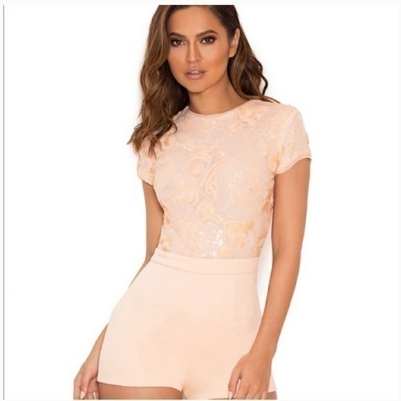 House of CB Sequin romper - Picture 1 of 6